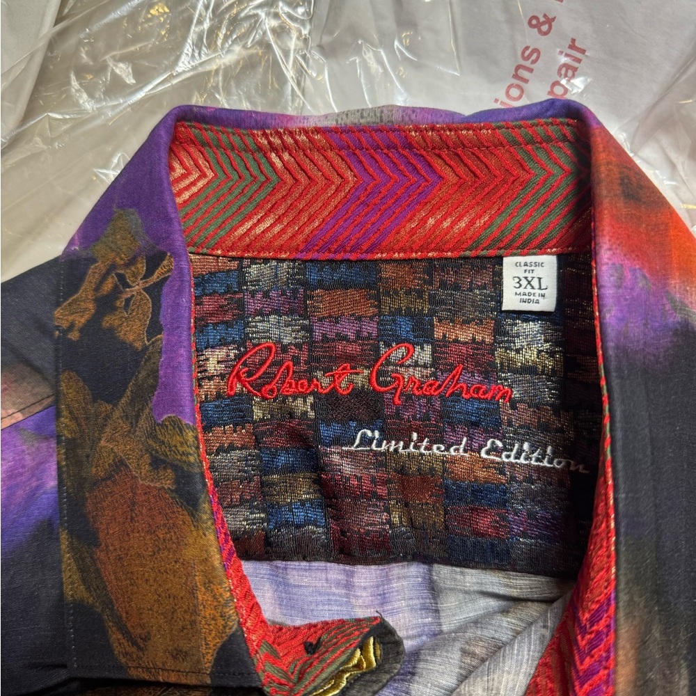 Robert Graham Multicolor Artistic Button-Up Shirt - Limited Edition - Picture 3 of 3